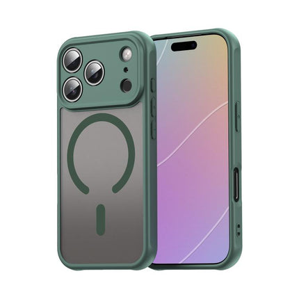 Fan Dun Series TPU Hybrid PC Frosted Magsafe Phone Case, For iPhone 18, For iPhone 18 Pro, For iPhone 18 Pro Max, For iPhone 17e / 16e, For iPhone 17 Pro Max, For iPhone 17 Pro