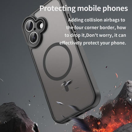 Fan Dun Series TPU Hybrid PC Frosted Magsafe Phone Case, For iPhone 18, For iPhone 18 Pro, For iPhone 18 Pro Max, For iPhone 17e / 16e, For iPhone 17 Pro Max, For iPhone 17 Pro
