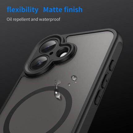 Fan Dun Series TPU Hybrid PC Frosted Magsafe Phone Case, For iPhone 18, For iPhone 18 Pro, For iPhone 18 Pro Max, For iPhone 17e / 16e, For iPhone 17 Pro Max, For iPhone 17 Pro