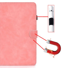 Funda de piel de vaca con tapa horizontal, ranuras para tarjetas y función de suspensión/activación, para iPad Air 2022/2020 10.9