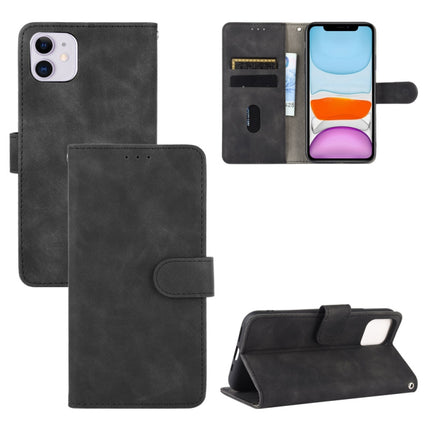 Solid Color Skin Feel Magnetic Buckle Horizontal Flip Calf Texture PU Leather Case with Holder & Card Slots & Wallet, For iPhone 12 mini, For iPhone 12 / 12 Pro, For iPhone 12 Pro Max, For iPhone 11 Pro
