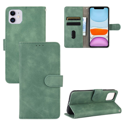 Solid Color Skin Feel Magnetic Buckle Horizontal Flip Calf Texture PU Leather Case with Holder & Card Slots & Wallet, For iPhone 12 mini, For iPhone 12 / 12 Pro, For iPhone 12 Pro Max, For iPhone 11 Pro