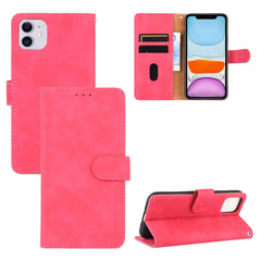 Solid Color Skin Feel Magnetic Buckle Horizontal Flip Calf Texture PU Leather Case with Holder & Card Slots & Wallet, For iPhone 12 mini, For iPhone 12 / 12 Pro, For iPhone 12 Pro Max, For iPhone 11 Pro, For iPhone 11, For iPhone 11 Pro Max