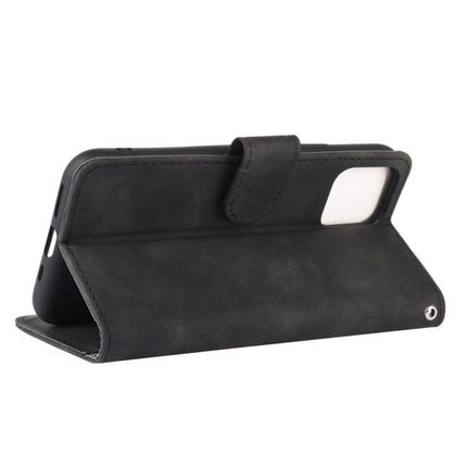 Solid Color Skin Feel Magnetic Buckle Horizontal Flip Calf Texture PU Leather Case with Holder & Card Slots & Wallet, For iPhone 11, For iPhone 11 Pro Max, For iPhone XS / X, For iPhone XR