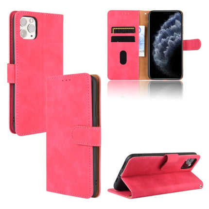 Solid Color Skin Feel Magnetic Buckle Horizontal Flip Calf Texture PU Leather Case with Holder & Card Slots & Wallet, For iPhone 11, For iPhone 11 Pro Max, For iPhone XS / X, For iPhone XR