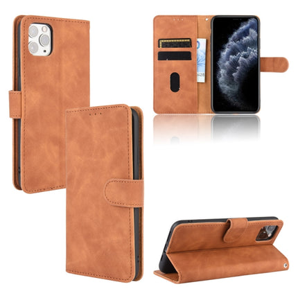 Solid Color Skin Feel Magnetic Buckle Horizontal Flip Calf Texture PU Leather Case with Holder & Card Slots & Wallet, For iPhone 11, For iPhone 11 Pro Max, For iPhone XS / X, For iPhone XR