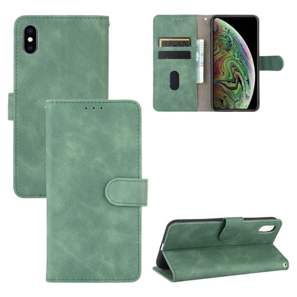 Einfarbige, hautsympathische Magnetschnalle, horizontales Klappetui aus PU-Leder mit Kalbslederstruktur, Halterung, Kartenfächern und Geldbörse, für iPod Touch 6 und 5
