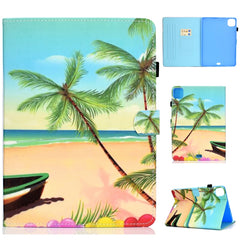 Colored Drawing Stitching Horizontal Flip Leather Case with Holder & Card Slots & Sleep / Wake-up function, For iPad Air 2022 / 2020 10.9