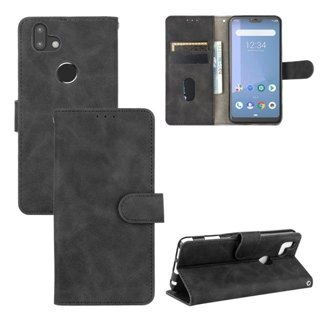 Solid Color Skin Feel Magnetic Buckle Horizontal Flip Calf Texture PU Leather Case with Holder & Card Slots & Wallet, For Fujitsu Arrows RX (Arrows M05), For Fujitsu Arrows Be4 (F-41A), For ASUS ROG Phone 3 ZS661KS, For ASUS ROG Phone II ZS660KL