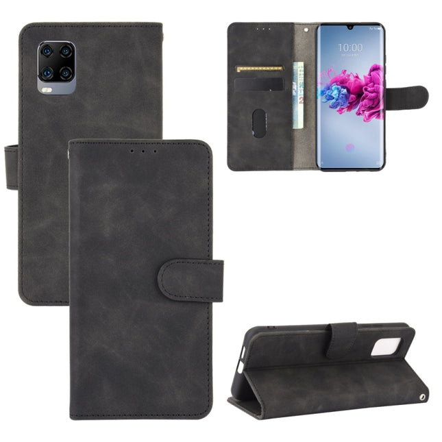 Solid Color Skin Feel Magnetic Buckle Horizontal Flip Calf Texture PU Leather Case with Holder & Card Slots & Wallet, For UMIDIGI F2, For UMIDIGI S5 Pro, For ZTE Axon 11 5G, For ZTE Blade A3 Lite