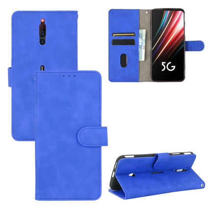 Solid Color Skin Feel Magnetic Buckle Horizontal Flip Calf Texture PU Leather Case with Holder & Card Slots & Wallet, For ZTE A1 ZTG01, For ZTE Nubia Red Magic 5G