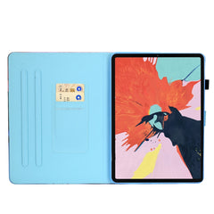 Colored Drawing Stitching Horizontal Flip Leather Case with Holder & Card Slots & Sleep / Wake-up function, For iPad Air 2022 / 2020 10.9