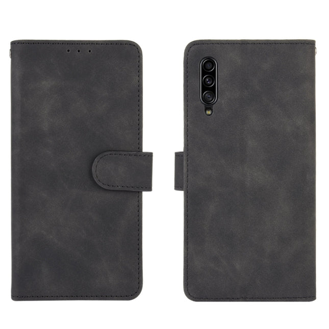Solid Color Skin Feel Magnetic Buckle Horizontal Flip Calf Texture PU Leather Case with Holder & Card Slots & Wallet, For Samsung Galaxy A90 5G, For Samsung Galaxy A91 / M80s, For Samsung Galaxy M01 Core / A01 Core, For Samsung Galaxy M11