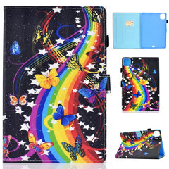 Colored Drawing Stitching Horizontal Flip Leather Case with Holder & Card Slots & Sleep / Wake-up function, For iPad Air 2022 / 2020 10.9