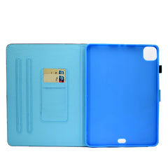 Colored Drawing Stitching Horizontal Flip Leather Case with Holder & Card Slots & Sleep / Wake-up function, For iPad Air 2022 / 2020 10.9