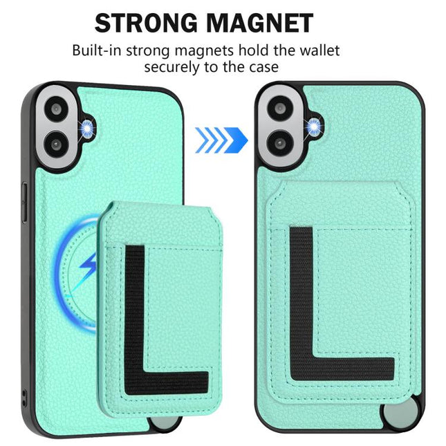 Detachable Magsafe Magnetic Card Bag Phone Case, For Nothing CMF Phone 1, For Nothing Phone 2a