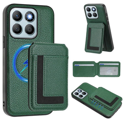 CX01 Detachable Magsafe Magnetic Card Bag Phone Case, For Honor X8b