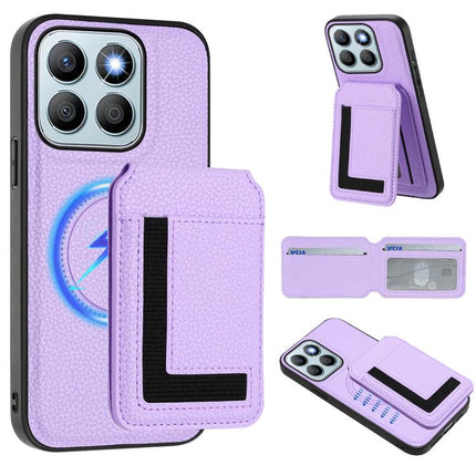 CX01 Detachable Magsafe Magnetic Card Bag Phone Case, For Honor X8b