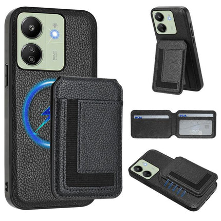 CX01 Detachable Magsafe Magnetic Card Bag Phone Case, For Redmi A3 / A3x / Xiaomi Poco C61, For Redmi  Turbo 3 / Poco F6 India, For Redmi Note 13 Pro 4G / Poco M6 Pro, For Redmi 13C 4G / Xiaomi Poco C65