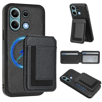CX01 Detachable Magsafe Magnetic Card Bag Phone Case, For Redmi Note 13 4G, For Redmi Note 13 Pro 5G / Poco X6, For Redmi Note 13 5G, For Redmi Note 13 Pro+