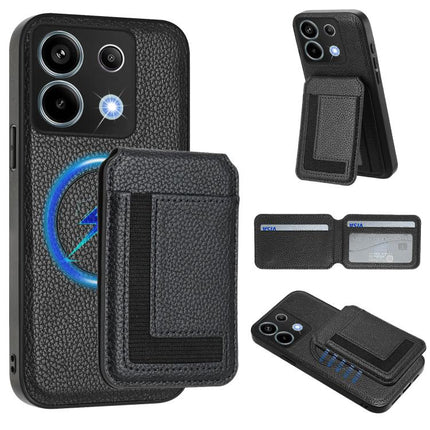 CX01 Detachable Magsafe Magnetic Card Bag Phone Case, For Redmi Note 13 4G, For Redmi Note 13 Pro 5G / Poco X6, For Redmi Note 13 5G, For Redmi Note 13 Pro+