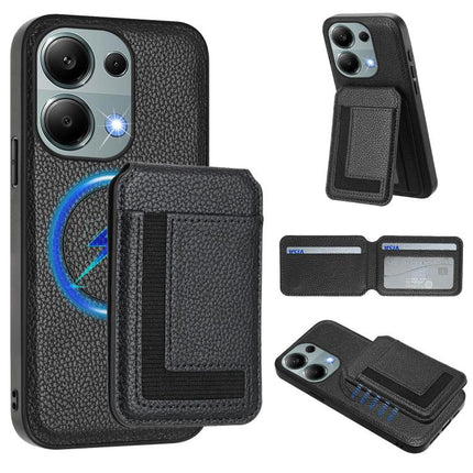 CX01 Detachable Magsafe Magnetic Card Bag Phone Case, For Redmi A3 / A3x / Xiaomi Poco C61, For Redmi  Turbo 3 / Poco F6 India, For Redmi Note 13 Pro 4G / Poco M6 Pro, For Redmi 13C 4G / Xiaomi Poco C65