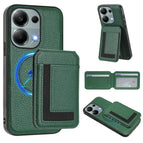 For Redmi Note 13 Pro 4G / Poco M6 Pro / Peacock Green