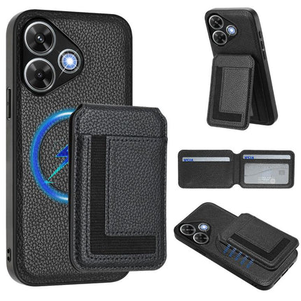 CX01 Detachable Magsafe Magnetic Card Bag Phone Case, For Redmi 14C 4G / 14R / A4 5G, For Redmi Note 14 Pro+ 5G, For Redmi Note 14 Pro 5G, For Redmi Note 13R / 13 4G / 13 5G