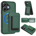 For Redmi Note 13R / 13 4G / 13 5G / Peacock Green