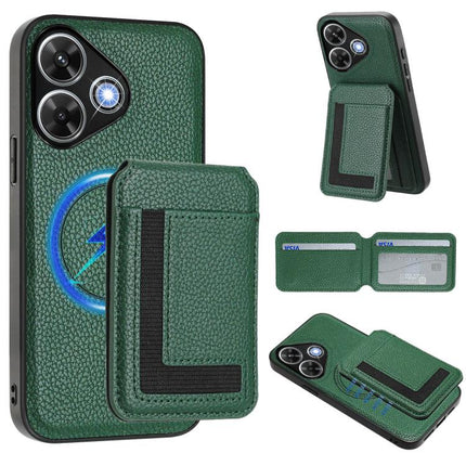 CX01 Detachable Magsafe Magnetic Card Bag Phone Case, For Redmi 14C 4G / 14R / A4 5G, For Redmi Note 14 Pro+ 5G, For Redmi Note 14 Pro 5G, For Redmi Note 13R / 13 4G / 13 5G