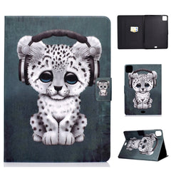 Electric Pressed Colored Drawing Horizontal Flip Leather Case with Holder & Card Slots & Sleep / Wake-up Function, For iPad Air 2022 / 2020 10.9