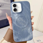 For iPhone 16 Plus / Grayish Blue