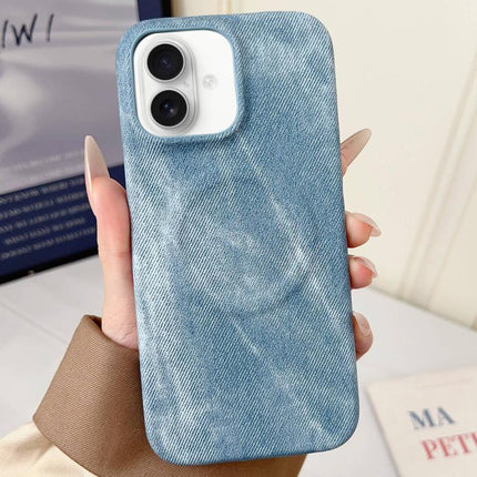 Denim MagSafe Magnetic PC + PU Phone Case, For iPhone 18 Pro, For iPhone 18 Pro Max, For iPhone 17 Pro Max, For iPhone 17 Pro, For iPhone 17