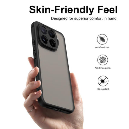 Fan Dun Series TPU Hybrid PC Frosted Phone Case, For Xiaomi 17T Pro 5G, For Xiaomi 17T 5G, For Xiaomi 15 Ultra