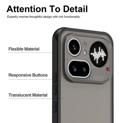 Fan Dun Series TPU Hybrid PC Frosted Phone Case, For Nothing Phone 4a Pro, For Nothing Phone 4a, For Nothing Phone 3a, For Nothing Phone 3a Pro