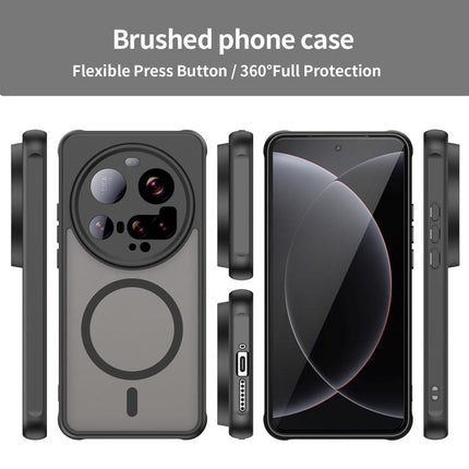 Fan Dun Series TPU Hybrid PC Frosted Magsafe Phone Case, For Xiaomi 15 Ultra