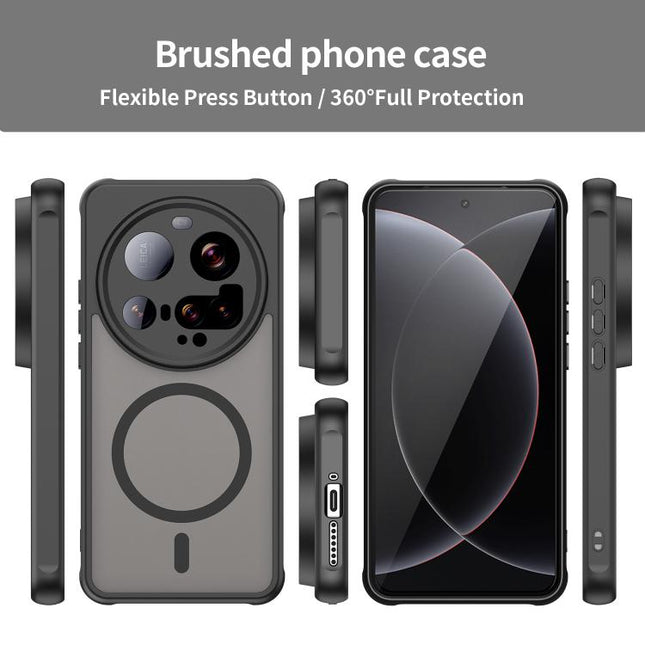 Fan Dun Series TPU Hybrid PC Frosted Magsafe Phone Case, For Xiaomi 15 Ultra