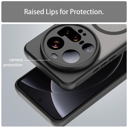 Fan Dun Series TPU Hybrid PC Frosted Magsafe Phone Case, For Xiaomi 15 Ultra