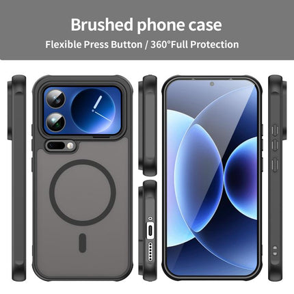 Fan Dun Series TPU Hybrid PC Frosted Magsafe Phone Case, For Xiaomi 17 Pro Max, For Xiaomi 17 Pro, For Xiaomi 17, For Xiaomi 15 Ultra