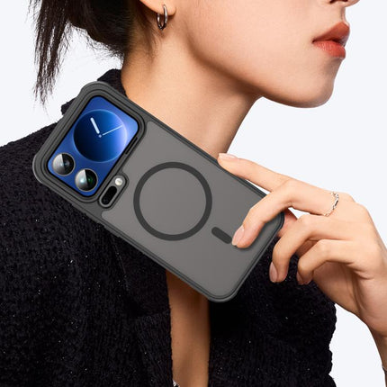 Fan Dun Series TPU Hybrid PC Frosted Magsafe Phone Case, For Xiaomi 17 Pro Max, For Xiaomi 17 Pro, For Xiaomi 17, For Xiaomi 15 Ultra