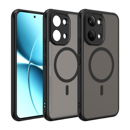 Fan Dun Series TPU Hybrid PC Frosted Magsafe Phone Case, For Xiaomi 17T Pro 5G, For Xiaomi 17T 5G, For Redmi Turbo 5 Max/Poco X8 Pro Max 5G, For Xiaomi Poco X8 Pro 5G, For Xiaomi Poco M8 Pro 5G, For Xiaomi 17 Ultra