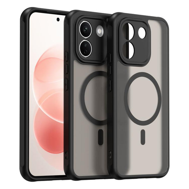 Fan Dun Series TPU Hybrid PC Frosted Magsafe Phone Case, For Xiaomi 17T Pro 5G, For Xiaomi 17T 5G, For Redmi Turbo 5 Max/Poco X8 Pro Max 5G, For Xiaomi Poco X8 Pro 5G, For Xiaomi Poco M8 Pro 5G, For Xiaomi 17 Ultra