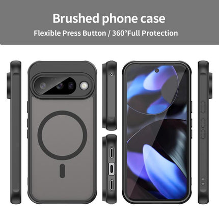 Fan Dun Series TPU Hybrid PC Frosted Magsafe Phone Case, For Google Pixel 10, For Google Pixel 9 Pro XL, For Google Pixel 9 Pro, For Google Pixel 9