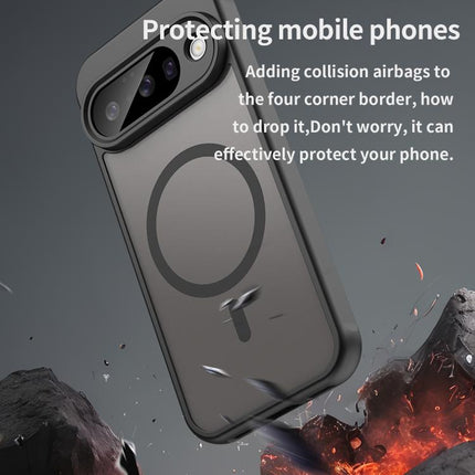 Fan Dun Series TPU Hybrid PC Frosted Magsafe Phone Case, For Google Pixel 10, For Google Pixel 9 Pro XL, For Google Pixel 9 Pro, For Google Pixel 9