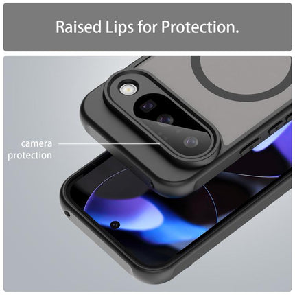 Fan Dun Series TPU Hybrid PC Frosted Magsafe Phone Case, For Google Pixel 10, For Google Pixel 9 Pro XL, For Google Pixel 9 Pro, For Google Pixel 9