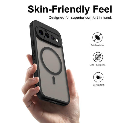 Fan Dun Series TPU Hybrid PC Frosted Magsafe Phone Case, For Google Pixel 11 Pro XL, For Google Pixel 11, For Google Pixel 11 Pro, For Google Pixel 10a, For Google Pixel 10 Pro XL, For Google Pixel 10 Pro