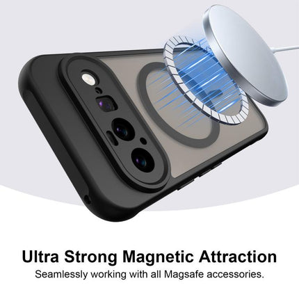 Fan Dun Series TPU Hybrid PC Frosted Magsafe Phone Case, For Google Pixel 11 Pro XL, For Google Pixel 11, For Google Pixel 11 Pro, For Google Pixel 10a, For Google Pixel 10 Pro XL, For Google Pixel 10 Pro