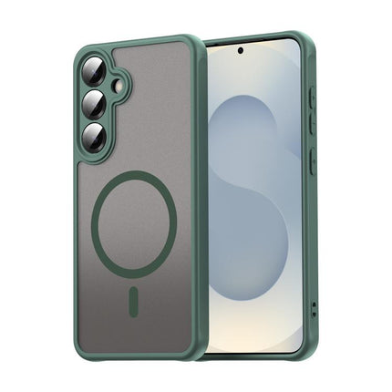 Fan Dun Series TPU Hybrid PC Frosted Magsafe Phone Case, For Samsung Galaxy S25 Edge 5G, For Samsung Galaxy S25 5G, For Samsung Galaxy S25+ 5G, For Samsung Galaxy S25 Ultra 5G, For Samsung Galaxy S24 FE 5G