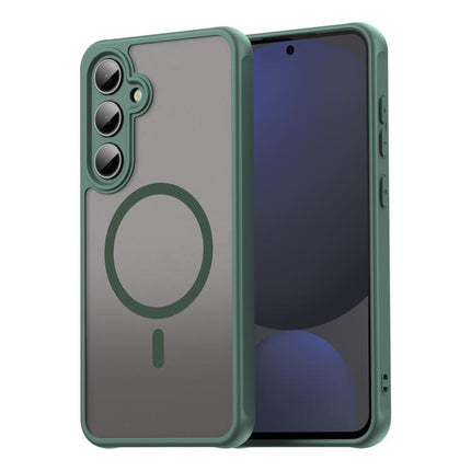 Fan Dun Series TPU Hybrid PC Frosted Magsafe Phone Case, For Samsung Galaxy S25 Edge 5G, For Samsung Galaxy S25 5G, For Samsung Galaxy S25+ 5G, For Samsung Galaxy S25 Ultra 5G, For Samsung Galaxy S24 FE 5G