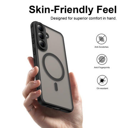 Fan Dun Series TPU Hybrid PC Frosted Magsafe Phone Case, For Galaxy S26 FE 5G, For Galaxy S26+ 5G, For Samsung Galaxy S26 Edge 5G, For Samsung Galaxy S26 Ultra 5G, For Samsung Galaxy S26 5G, For Samsung Galaxy S25 FE 5G
